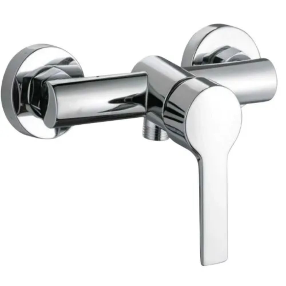 Baterie din inox pentru duș, Aquafix - 801, cromată